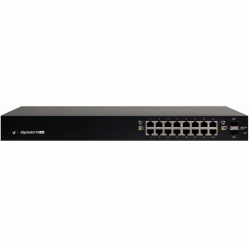 Switch Ubiquiti ES-16-150W 16-port + 2xSFP Gigabit PoE 24V/48V 802.3af/802.3at