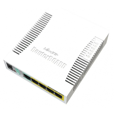 Switch MikroTik RB260GSP OS 5-portów Gig LAN 1 port SFP