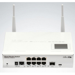 Switch MikroTik CRS109-8G-1S-2HnD-IN L5 8-portów Gig LAN 1 port SFP,