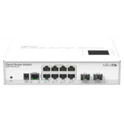 Switch MikroTik CRS210-8G-2S+IN L5 8-portów Gig LAN 1 port SFP/SFP+ 1 port SFP+