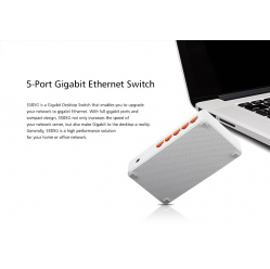 Switch Totolink S505G 5-Port Desktop/Wall-mount 10/100/1000Mbps Gigabit Ethernet