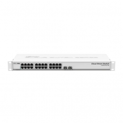 Switch MikroTik CSS326-24G-2S+RM SwOS 24-porty Gig LAN 2 porty SFP+ 1.25/10GbE