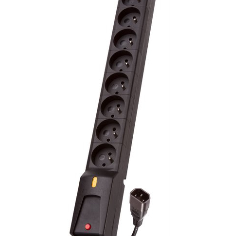 Listwa zasilająca  Lestar LZRM 810 BW IEC 320  PDU  3m