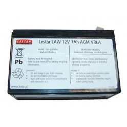 Bateria Lestar LAWu 12V 7Ah AGM VRLA