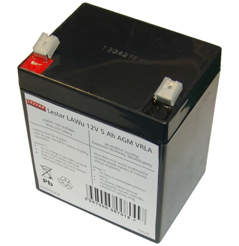 Bateria Lestar LAWu 12V 5Ah AGM VRLA