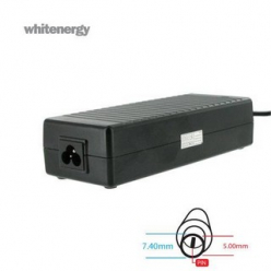 Whitenergy zasilacz 18.5V/6.5A 120W wtyczka 7.4x5.0mm + pin HP