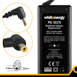 Whitenergy zasilacz 19V/3.68A 70W wtyczka 5.5x2.5mm