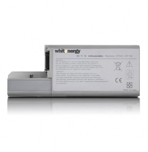 Whitenergy Premium bateria Dell Latitude D820 11.1V  5200mAh