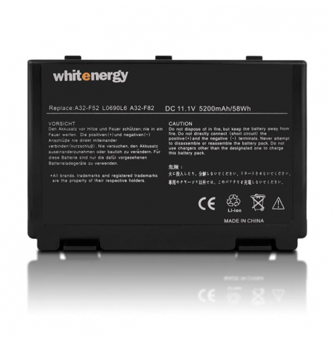 Whitenergy Premium bateria Asus A32-F52 11.1V  5200mAh