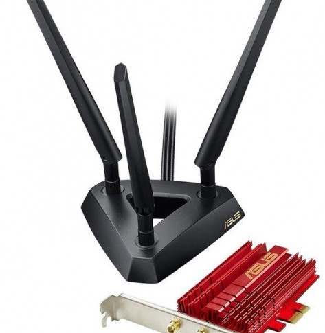 Punkt dostępowy Asus PCE-AC68 Wireless Dual Band 802.11ac AC-1900 PCI-E adapter