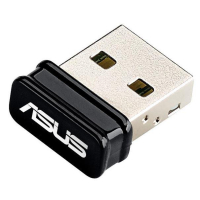 Karta sieciowa  Asus USB-N10 Wireless-N150    IEEE 802.11b/g/n  USB2.0  Nano