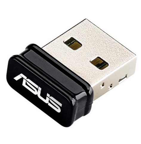 Karta sieciowa  Asus USB-N10 Wireless-N150    IEEE 802.11b/g/n  USB2.0  Nano