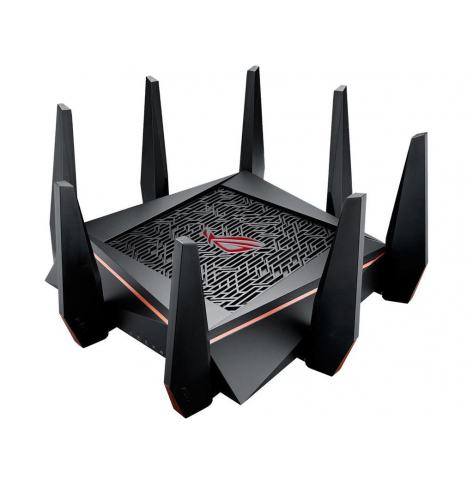 Router  Asus GT-AC5300 Tri-band Gigabit  802.11ac  2167 Mbps + 2167 Mbps 2X5GHz