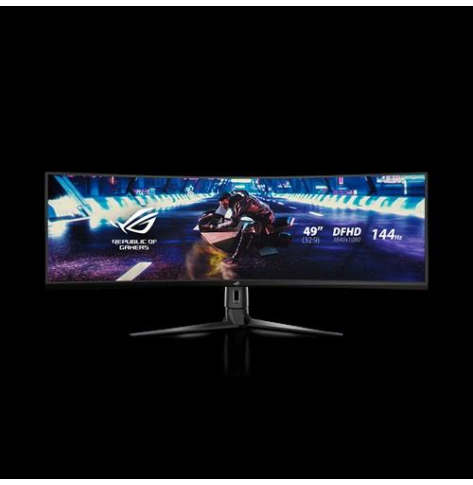 Monitor Asus XG49VQ 49' '  DFHD 3840x1440 VA curved HDMI DP USB3 HDR głośniki