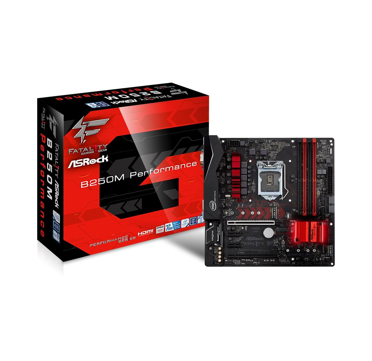 ASRock B250M Performance, INTEL B250 Series,LGA1151,4 DDR4, 2 x M.2-po testach