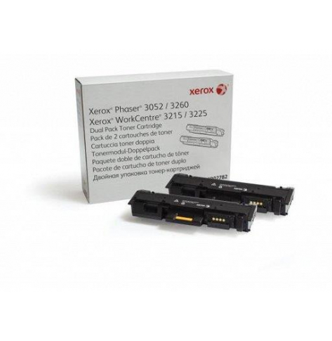 Toner Xerox black x2 | 6 000str | Phaser 3052/3260/WorkCentre 3215/3225