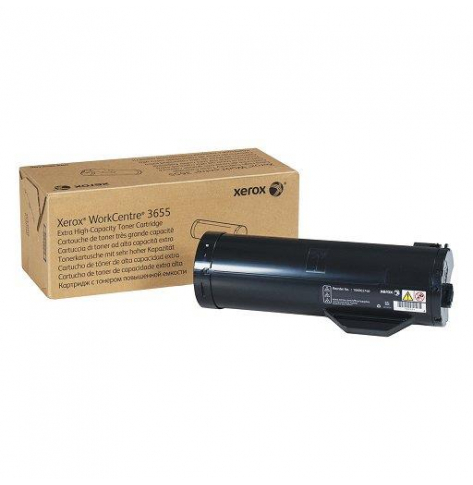 Toner Xerox black | 25 900str | WorkCentre 3655