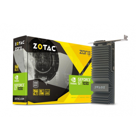 Karta graficzna  ZOTAC GeForce GT 1030 ZONE Edition Low Profile 2GB GDDR5 DVI-D HDMI 2.0b