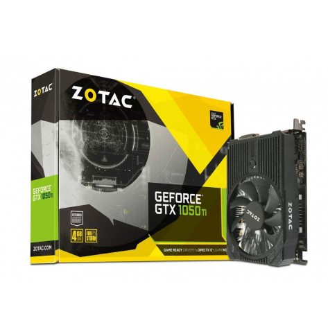 Karta graficzna  ZOTAC GeForce GTX 1050 Ti Mini 128bit 4GB GDDR5 DVI-D HDMI Display Port 1.4