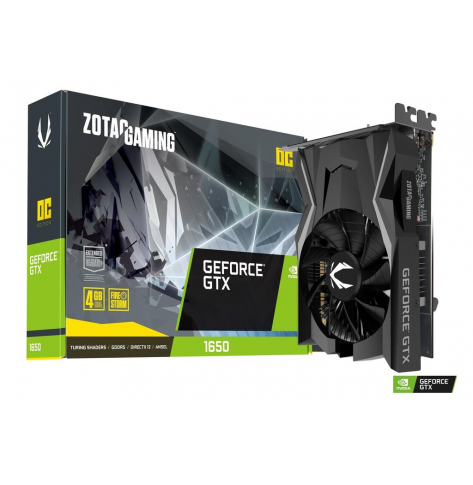 Karta graficzna Zotac GeForce GTX 1650 OC 4GB GDDR5 DP HDMI DVI-D