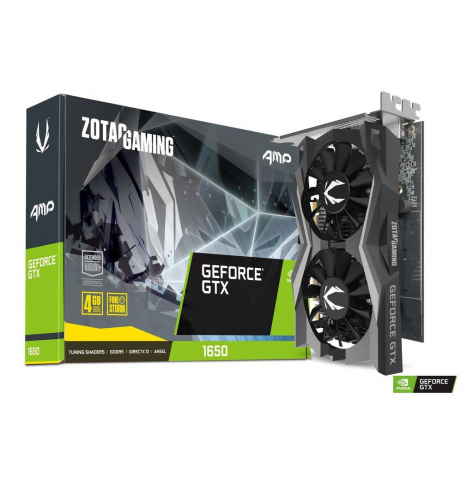 Karta graficzna Zotac GeForce GTX 1650 AMP Edition 4GB GDDR5 DP HDMI DVI-D