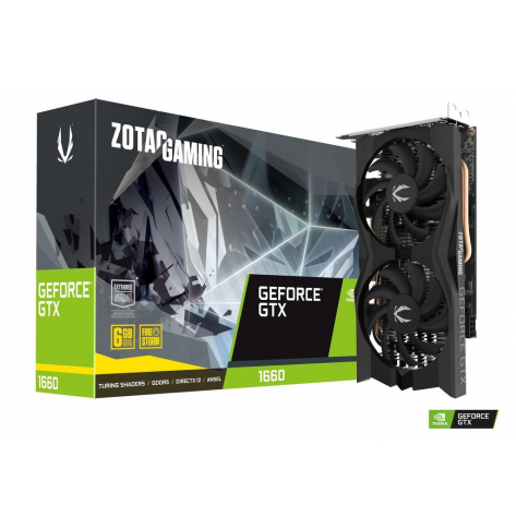 Karta graficzna Zotac GeForce GTX 1660 Dual Fansink 6GB GDDR5 3xDP HDMI