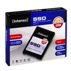 Dysk SSD     Intenso  256GB Sata III  2 5'' TOP read: 520MB/s; write: 400MB/s