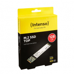 Dysk SSD Intenso M.2 128GB Sata III  TOP read: 520MB/s; write: 420MB/s