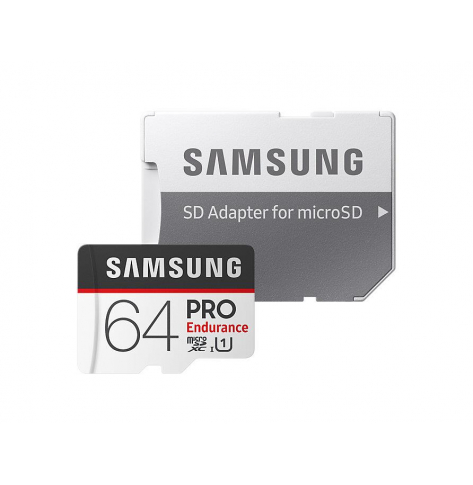 Karta pamięci Samsung PRO Endurance microSDXC 64GB Class 10 UHS-I + adapter