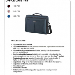 Teczka SAMSONITE CM509001 15.6'' GUARDIT 2.0 czarna