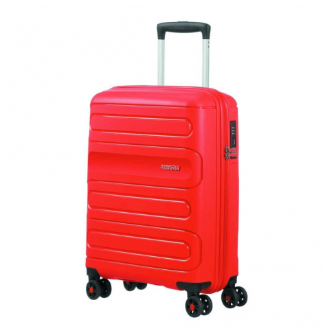Wózek Spinner AT SAMSONITE 51G00001 SUNSIDE-55 20 TSA czerwony