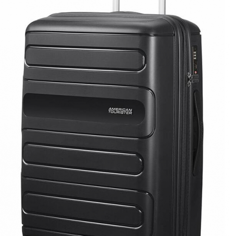 Wózek Spinner AT SAMSONITE 51G09002 SUNSIDE-68 28 5 EXP TSA czarny