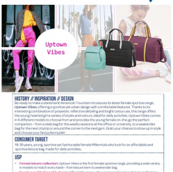 Plecak AT by SAMSONITE 64G14001 UPTOWN VIBES GSM mięta brzoskwinia