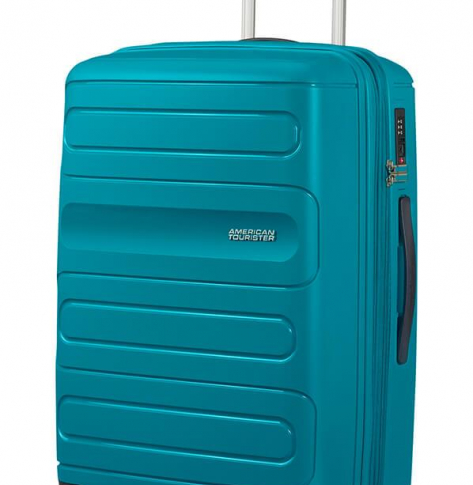 Wózek Spinner AT SAMSONITE 51G51002 SUNSIDE-68 28 5 EXP TSA akwamaryn