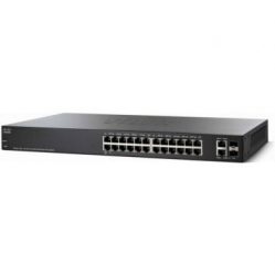 Switch Cisco SF220-24P 24-porty 10/100 (PoE) 2 zestawy Gigabit SFP