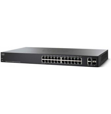 Switch Cisco SG220-26P 24 porty 10/100/1000 (PoE) 2 zestawy Gigabit SFP