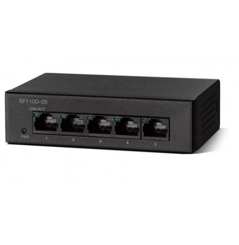 Switch niezarządzalny Cisco SF110D-05 5-Portów 10/100