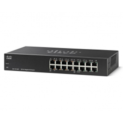 Switch niezarządzalny Cisco SG110-16HP 16-Portów PoE Gigabit