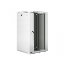 Szafa Lanberg 19'' 22U 600x600mm szara  drzwi szklane 