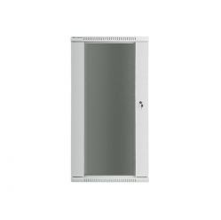 Szafa serwerowa Lanberg 19'' 27U 600x450mm szara  drzwi szklane 