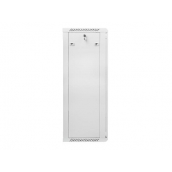 Szafa serwerowa Lanberg 19'' 27U 600x450mm szara  drzwi szklane 