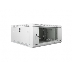Szafa Lanberg 19'' 4U 600x600mm szara  drzwi szklane 