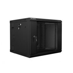 Szafa serwerowa Lanberg  dwusekcyjna 19'' 9U 600x600mm czarna