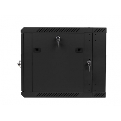 Szafa serwerowa Lanberg  dwusekcyjna 19'' 9U 600x600mm czarna