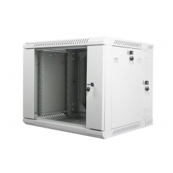 Szafa serwerowa Lanberg dwusekcyjna 19'' 9U 600x600mm szara