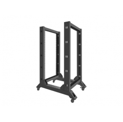 Szafa serwerowa Lanberg stojak open 19'' 22U 600x800mm czarna