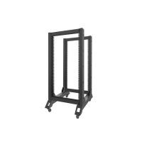 Szafa serwerowa Lanberg stojak open 19'' 27U 600x800mm czarna