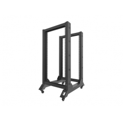 Szafa serwerowa Lanberg stojak open 19'' 27U 600x800mm czarna