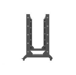 Szafa serwerowa Lanberg stojak open 19'' 27U 600x800mm czarna