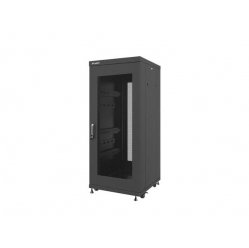 Szafa serwerowa Lanberg 19'' 27U 600x600mm czarna  drzwi perforowane 